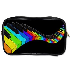 Rainbow Piano  Toiletries Bags 2-side