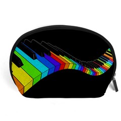 Rainbow Piano  Accessory Pouches (large)  by Valentinaart