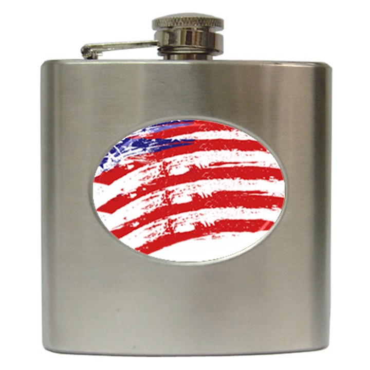 American flag Hip Flask (6 oz)