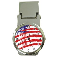 American Flag Money Clip Watches by Valentinaart