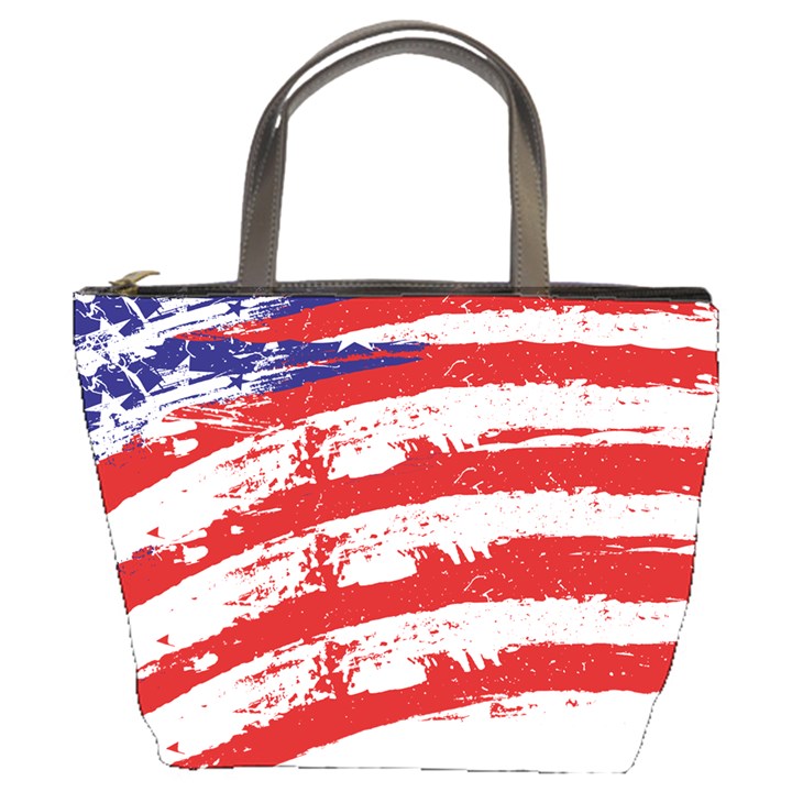 American flag Bucket Bags