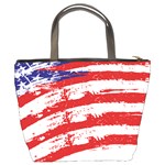 American flag Bucket Bags Back