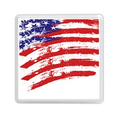 American Flag Memory Card Reader (square)  by Valentinaart