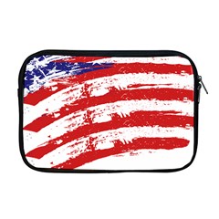 American Flag Apple Macbook Pro 17  Zipper Case by Valentinaart