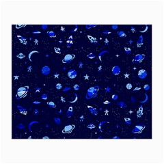 Space Pattern Small Glasses Cloth (2-side) by ValentinaDesign