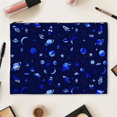 Space Pattern Cosmetic Bag (xl) by ValentinaDesign