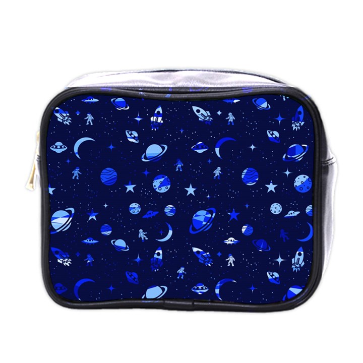 Space pattern Mini Toiletries Bags