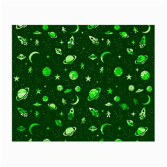 Space Pattern Small Glasses Cloth (2-side) by ValentinaDesign