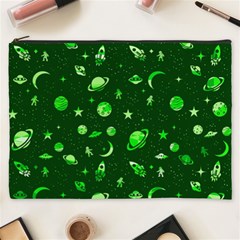 Space Pattern Cosmetic Bag (xxxl)  by ValentinaDesign