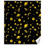 Space pattern Canvas 8  x 10  8.15 x9.66  Canvas - 1