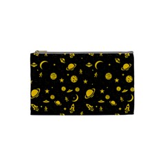 Space Pattern Cosmetic Bag (small)  by ValentinaDesign