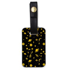 Space Pattern Luggage Tags (one Side)  by ValentinaDesign