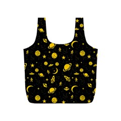 Space Pattern Full Print Recycle Bags (s)  by ValentinaDesign