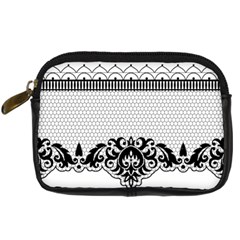 Transparent Lace Decoration Digital Camera Cases by Nexatart