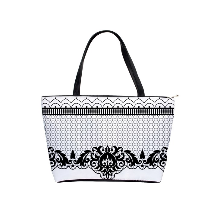 Transparent Lace Decoration Shoulder Handbags