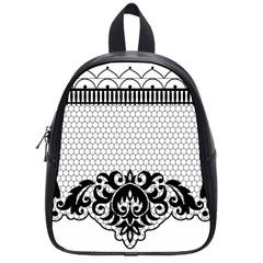 Transparent Lace Decoration School Bags (small)  by Nexatart