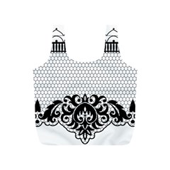 Transparent Lace Decoration Full Print Recycle Bags (s)  by Nexatart