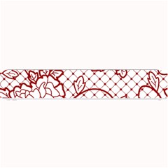 Transparent Decorative Lace With Roses Small Bar Mats by Nexatart