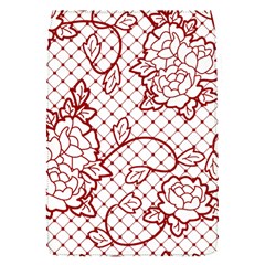 Transparent Decorative Lace With Roses Flap Covers (s)  by Nexatart