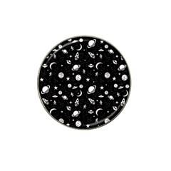 Space Pattern Hat Clip Ball Marker by ValentinaDesign