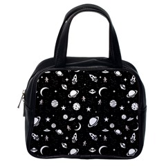 Space Pattern Classic Handbags (one Side) by ValentinaDesign