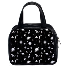 Space Pattern Classic Handbags (2 Sides) by ValentinaDesign