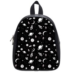 Space Pattern School Bags (small)  by ValentinaDesign