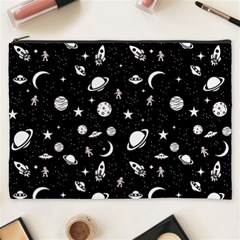 Space Pattern Cosmetic Bag (xxxl)  by ValentinaDesign