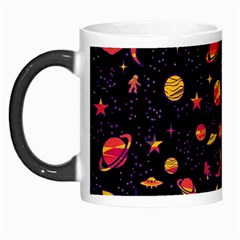 Space Pattern Morph Mugs by ValentinaDesign