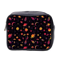 Space Pattern Mini Toiletries Bag 2-side by ValentinaDesign