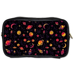 Space Pattern Toiletries Bags 2-side by ValentinaDesign