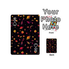 Space Pattern Playing Cards 54 (mini)  by ValentinaDesign