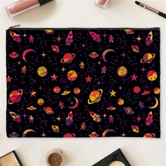 Space Pattern Cosmetic Bag (xxxl)  by ValentinaDesign