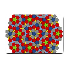 Penrose Tiling Small Doormat  by Nexatart