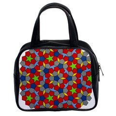 Penrose Tiling Classic Handbags (2 Sides) by Nexatart