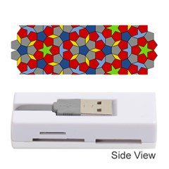 Penrose Tiling Memory Card Reader (stick)  by Nexatart