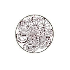 Henna Line Art Clipart Hat Clip Ball Marker by Nexatart