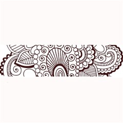 Henna Line Art Clipart Large Bar Mats by Nexatart