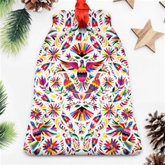 Otomi Vector Patterns On Behance Bell Ornament (two Sides) by Nexatart