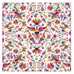 Otomi Vector Patterns On Behance Large Satin Scarf (square) by Nexatart