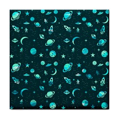 Space pattern Tile Coasters