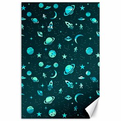 Space pattern Canvas 24  x 36 