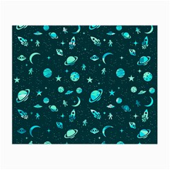 Space pattern Small Glasses Cloth (2-Side)