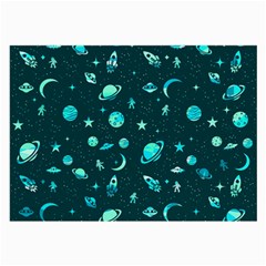 Space pattern Large Glasses Cloth (2-Side)