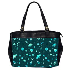 Space pattern Office Handbags (2 Sides) 