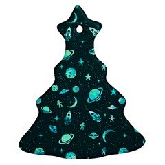 Space pattern Ornament (Christmas Tree) 