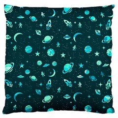 Space pattern Large Cushion Case (Two Sides)