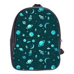 Space pattern School Bags (XL) 