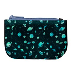 Space pattern Large Coin Purse