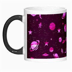 Space Pattern Morph Mugs by ValentinaDesign